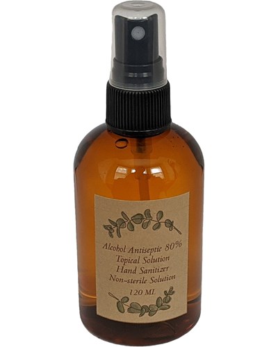 Hand Sanitizer 120 mL Spray_front (Hand Sanitizer Spray 120ml  Front)